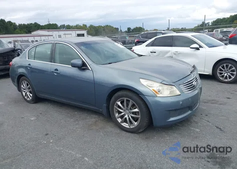 2007 Infiniti G35X from USA, damaged, VIN JNKBV61F27M822980